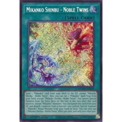 Mikanko Shinbu - Noble Twins - MZMU-EN019 Secret Rare 1st