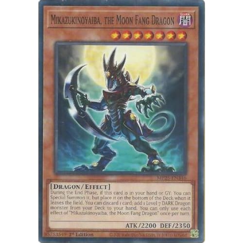 Mikazukinoyaiba the Moon Fang Dragon - MP25-EN346 Common