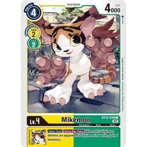 Mikemon - BT12-036 - Common - Single