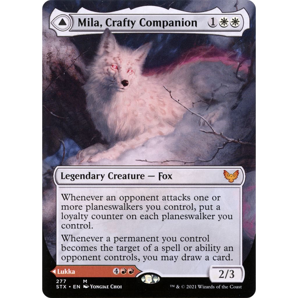 Mila Crafty Companion (Borderless) (STX-277) Foil - Single