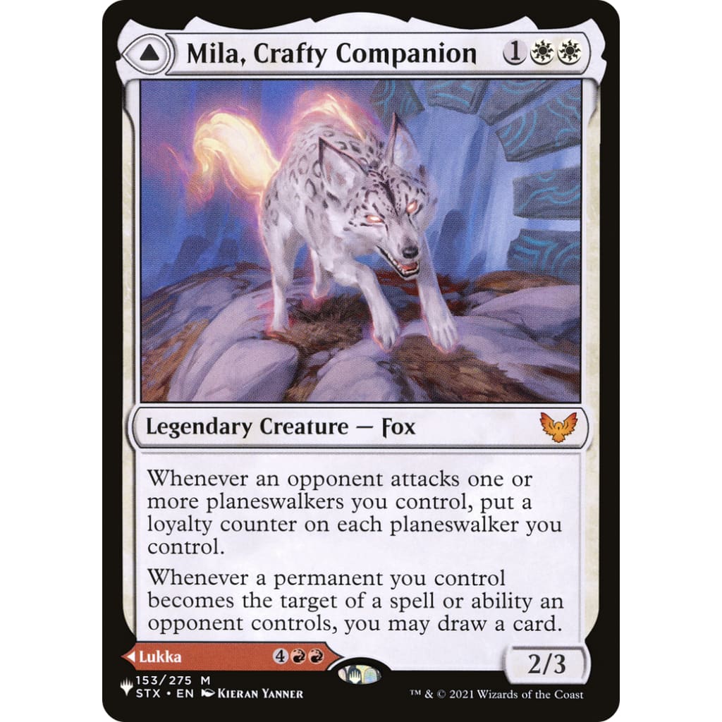 Mila Crafty Companion // Lukka Wayward Bonder