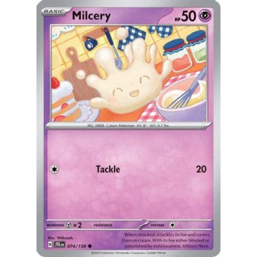 Milcery (74) Common Reverse Holofoil - Single