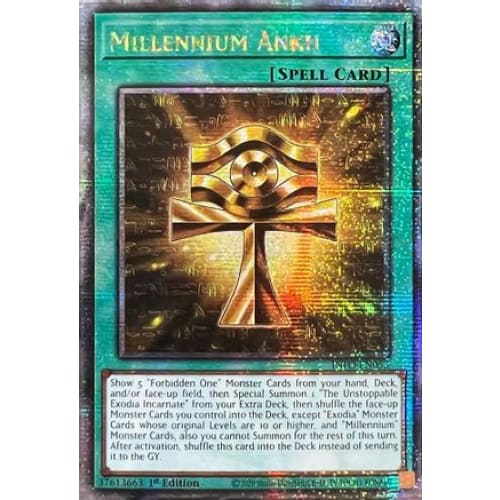 Millennium Ankh (Quarter Century Secret Rare) - INFO-EN053