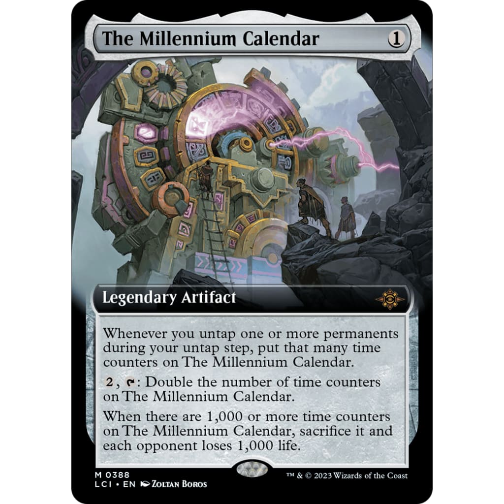The Millennium Calendar (LCI-388): (Extended Art) - Single