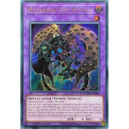 Millennium-Eyes Restrict (Ultra Pharaoh’s Rare)