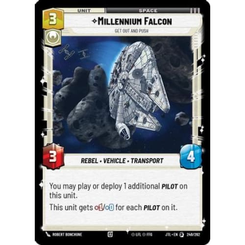 Millennium Falcon - Get Out And Push (249/262) - Single