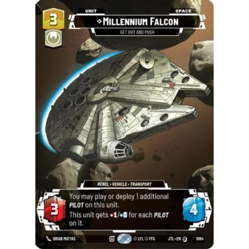 Millennium Falcon - Get Out And Push (Prestige Foil) (1084)
