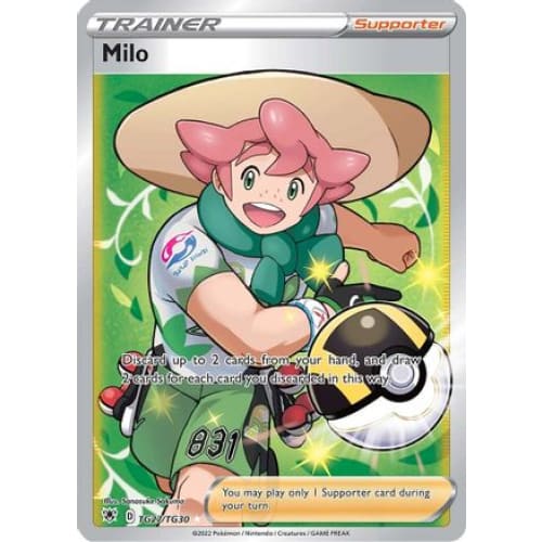 Milo (TG27/030) Ultra Rare Holofoil - Single