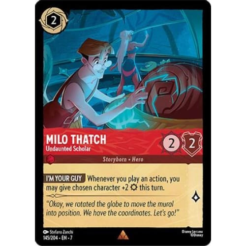 Milo Thatch - Undaunted Scholar (145/204) - Archazias