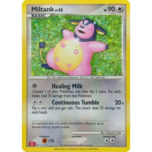 Miltank (17) Rare Holofoil - Single