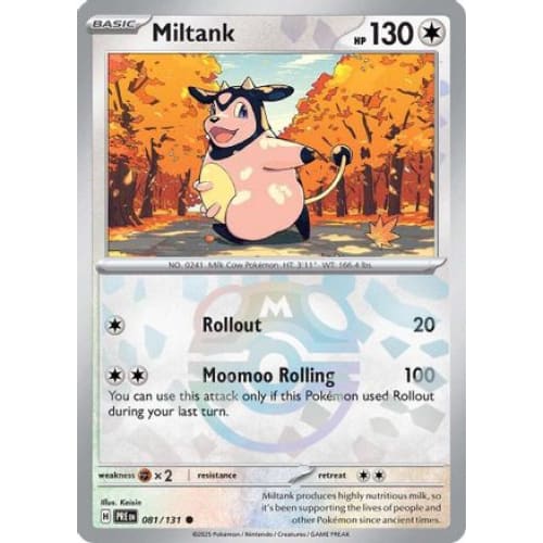 Miltank (Master Ball Pattern) (81) Common Holofoil - Single
