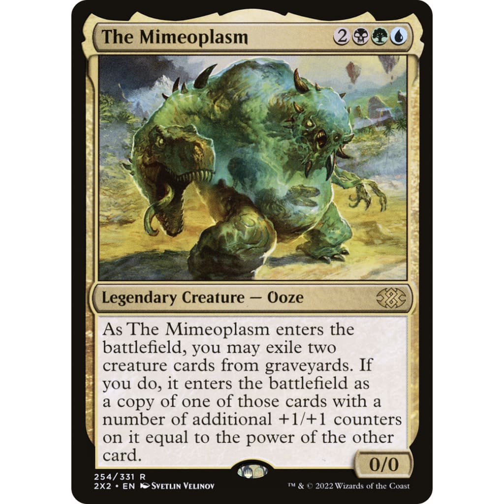 The Mimeoplasm (2X2-254) Foil - Single