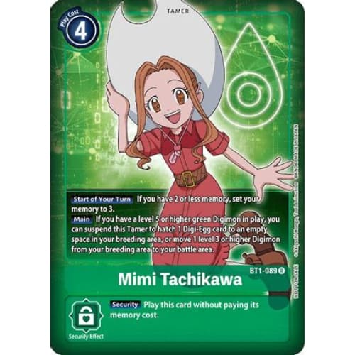 Mimi Tachikawa (Box Topper) (BT1-089 R) Rare Foil - Single
