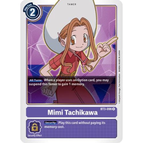 Mimi Tachikawa - BT3-096 - Rare - Single