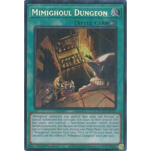 Mimighoul Dungeon - MP25-EN097 Prismatic Secret Rare 1st
