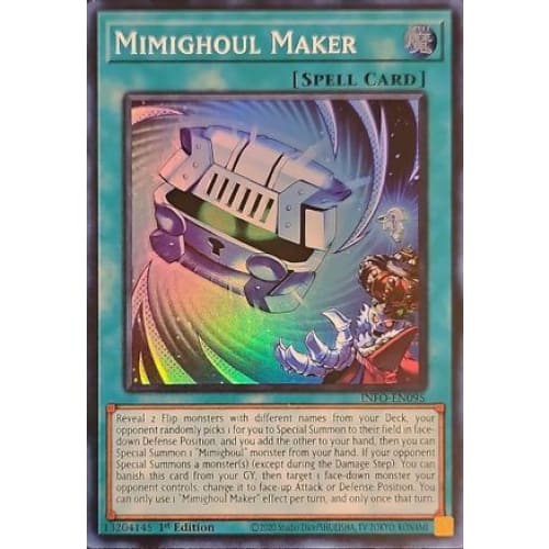 Mimighoul Maker - INFO-EN095 Super Rare 1st Edition - Single