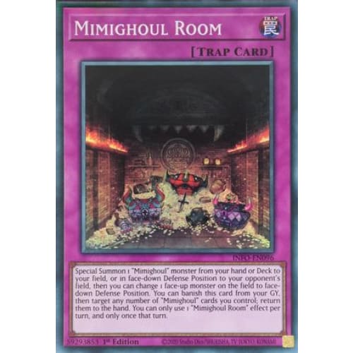 Mimighoul Room - INFO-EN096 Super Rare 1st Edition - Single