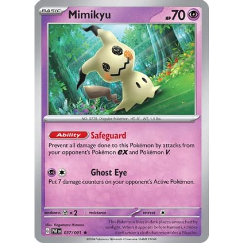Mimikyu (37) Rare Classic Holofoil - Single