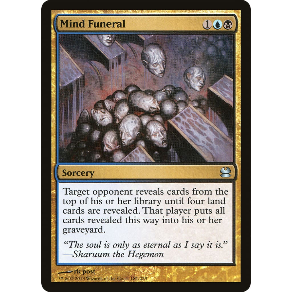 Mind Funeral (MMA-181) - Single