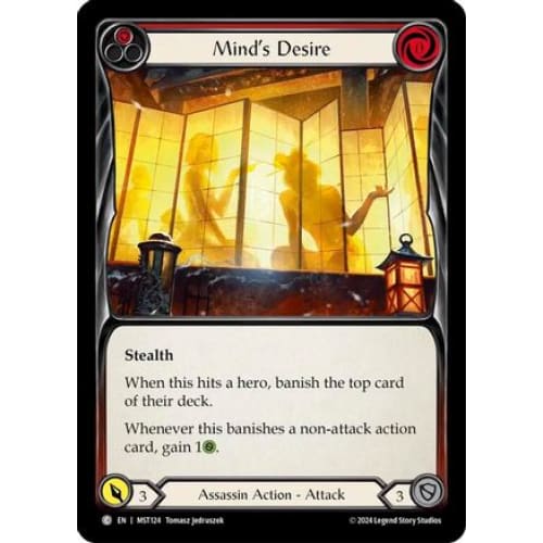 Mind’s Desire (Red) (PART THE MISTVEIL) - Single