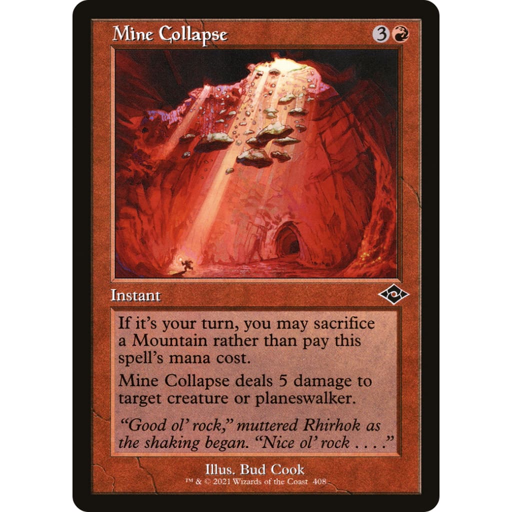 Mine Collapse (MH2-408) Foil - Single