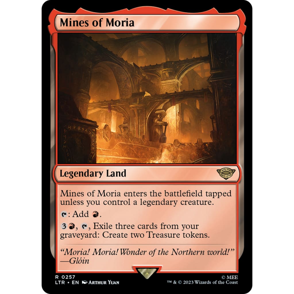 Mines of Moria (LTR-257) Foil - Single