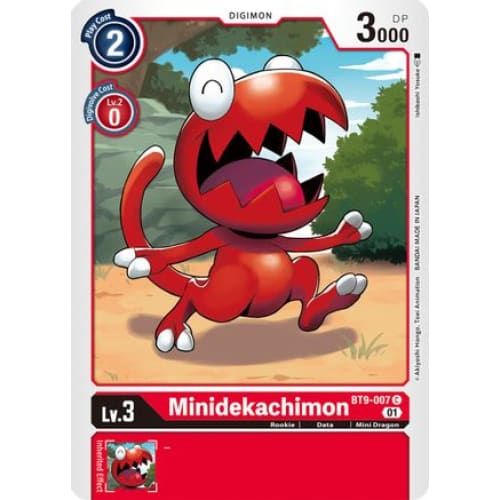 Minidekachimon - BT9-007 - Common - Single