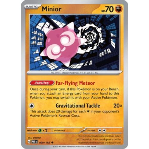 Minior - 099/182 (99) Uncommon Reverse Holofoil - Single