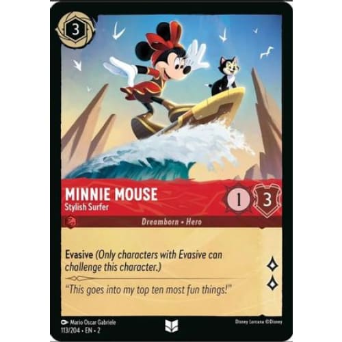 Minnie Mouse - Stylish Surfer (113/204) - Rise