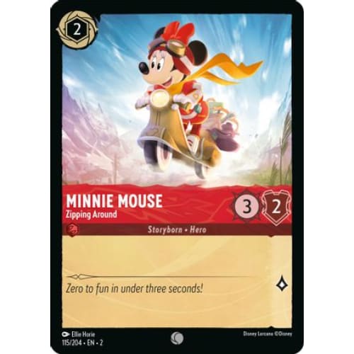 Minnie Mouse - Zipping Around (115/204) - Rise