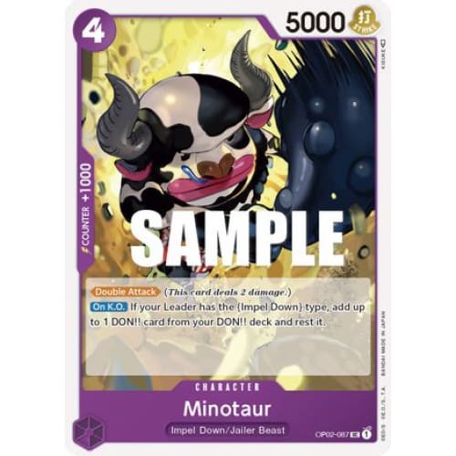 Minotaur OP02-087 UC Paramount War - Single
