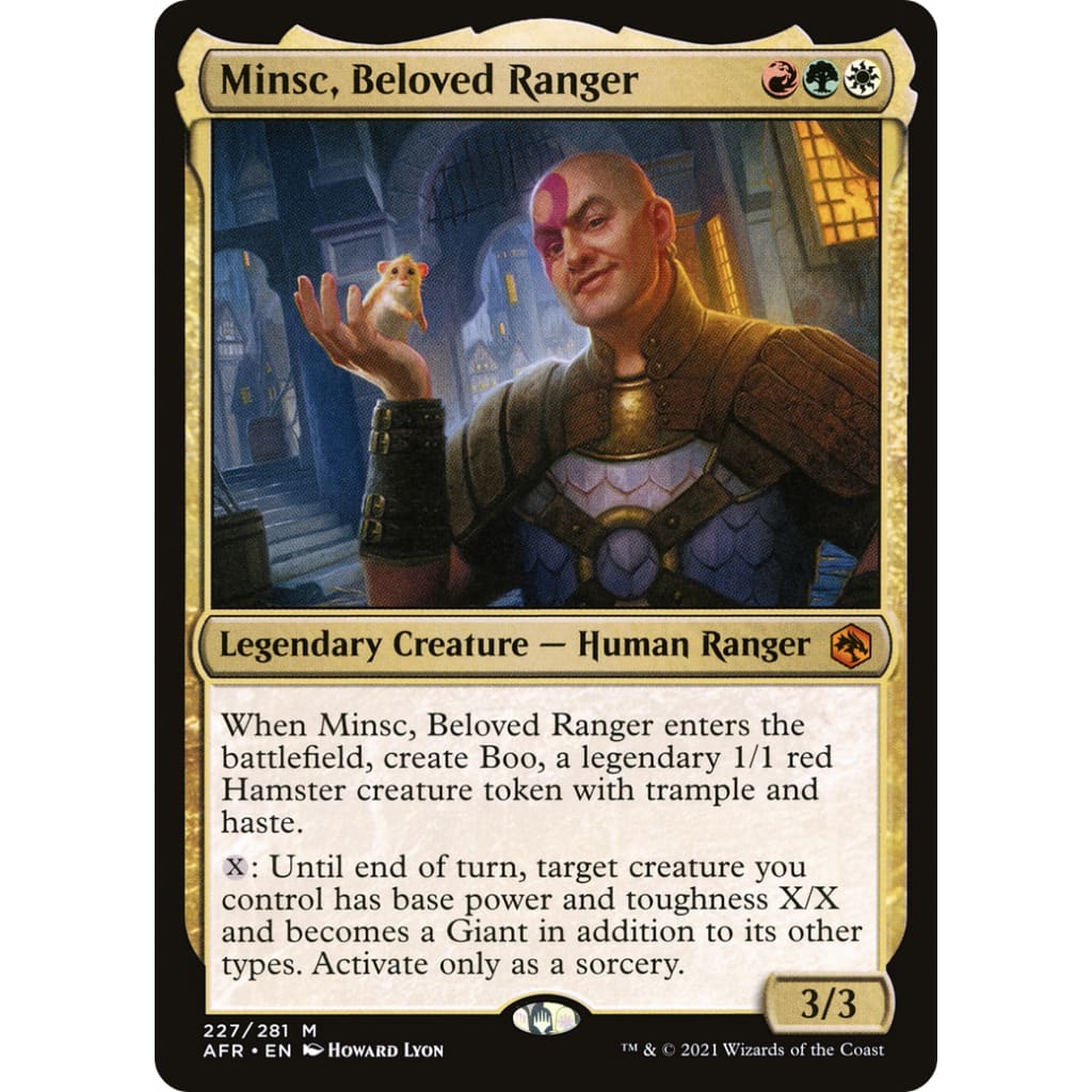 Minsc Beloved Ranger (AFR-227) - Single