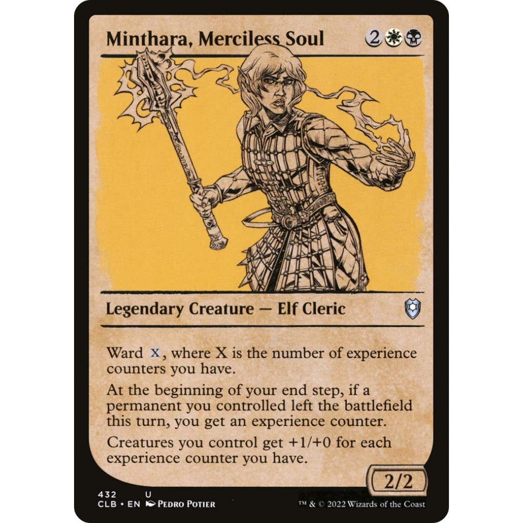 Minthara Merciless Soul (CLB-432): (Showcase) - Single