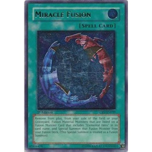 Miracle Fusion (UTR) (CRV-EN039) Ultimate Rare Unlimited