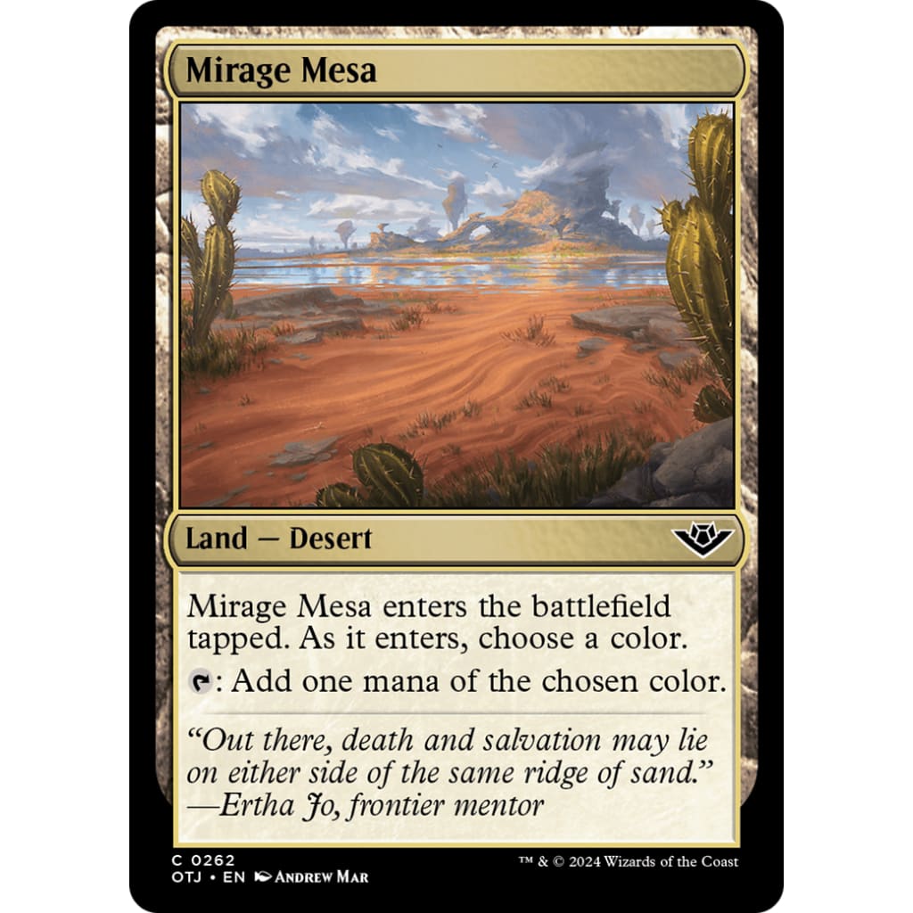 Mirage Mesa (OTJ-262) - Single