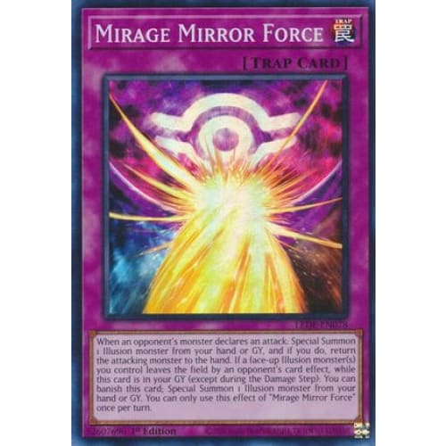 Mirage Mirror Force - LEDE-EN078 Super Rare 1st Edition