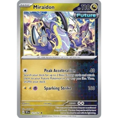 Miraidon (121) Rare Classic Holofoil - Single