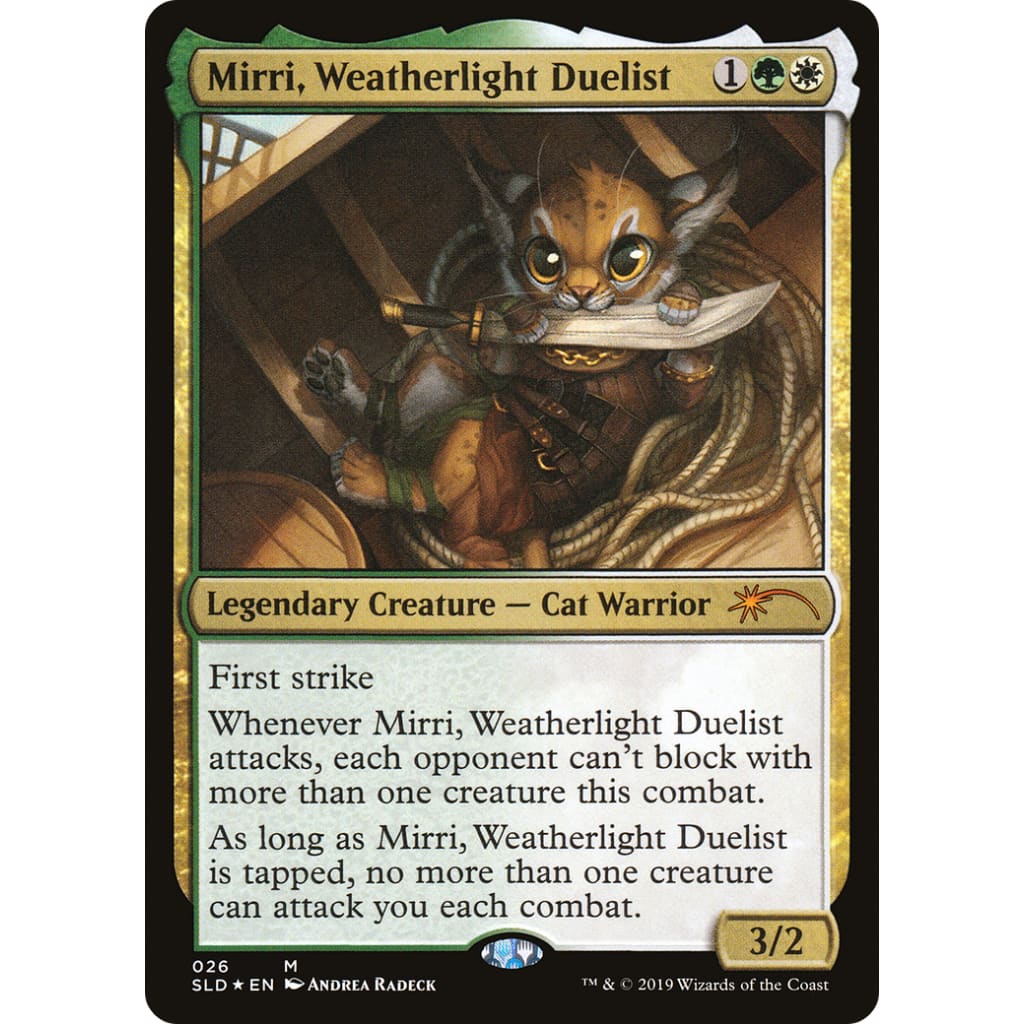 Mirri Weatherlight Duelist (SLD-026) Foil - Single