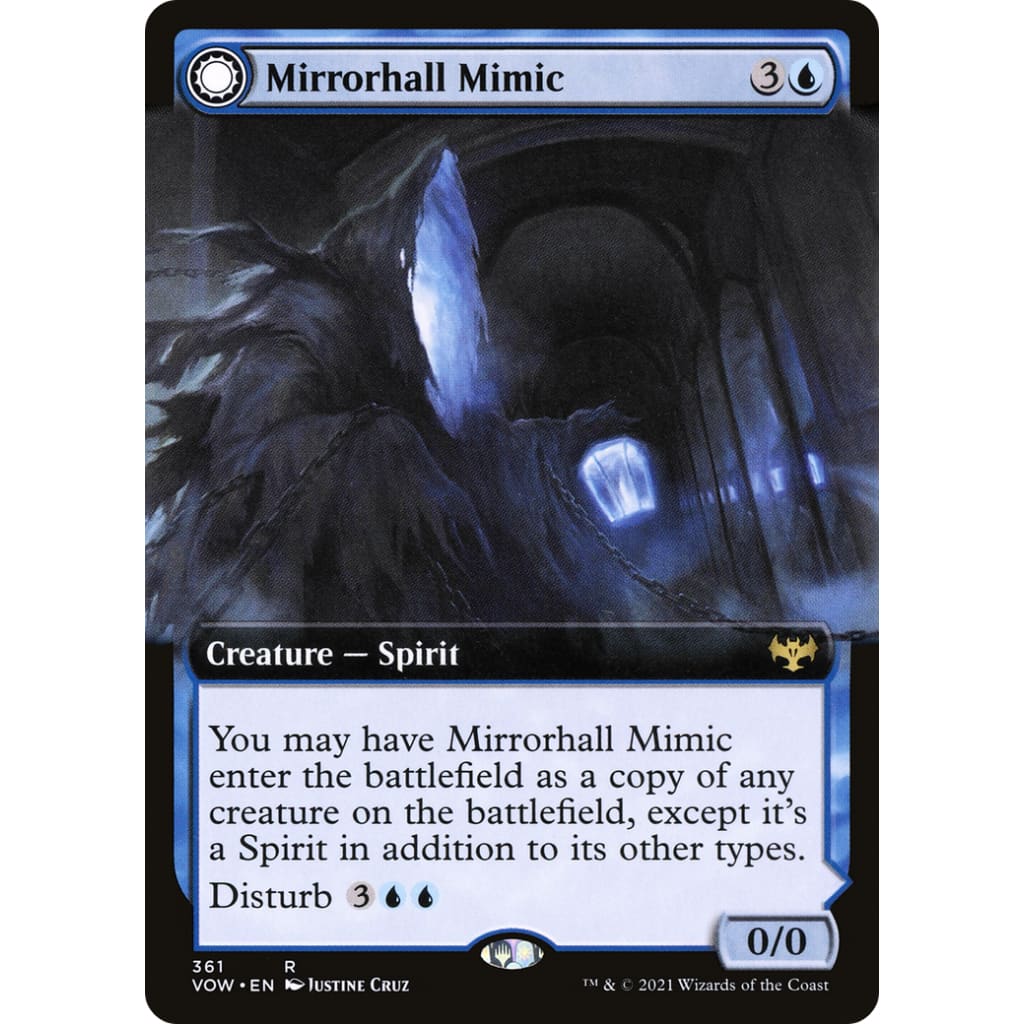 Mirrorhall Mimic // Ghastly Mimicry (VOW-361): (Extended