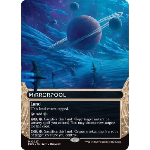 Mirrorpool (0027) (Borderless) (EOS-027) Foil - Single