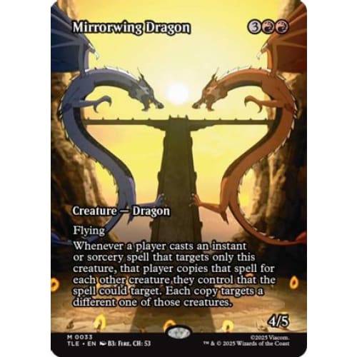 Mirrorwing Dragon (Borderless) (TLE-033) Foil - Single