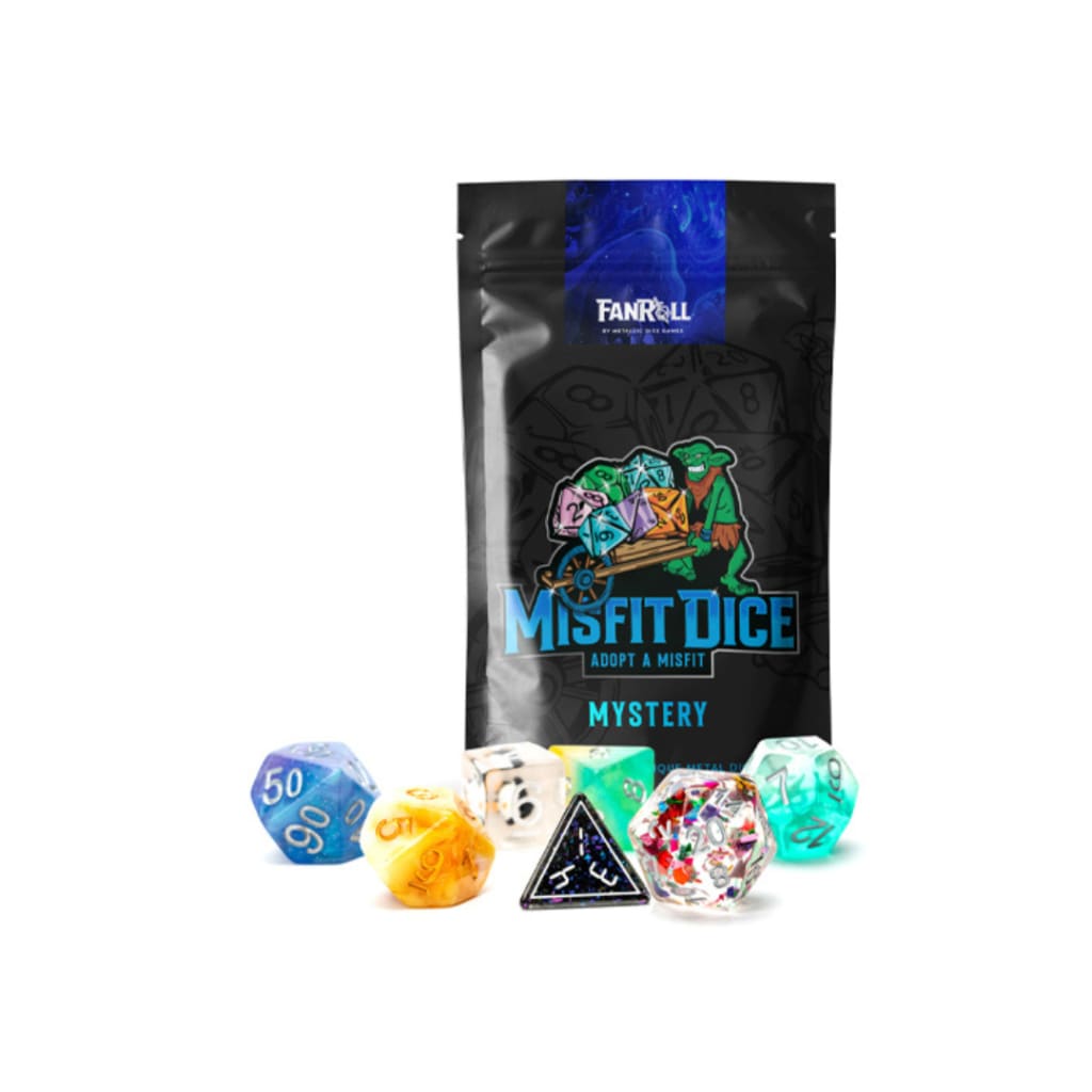 Misfit Dice Mystery Resin Polyhedral Set