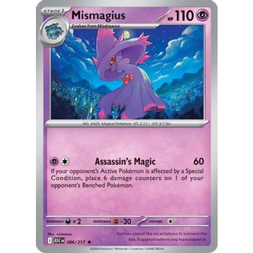 Mismagius (86) Rare Classic Holofoil - Single