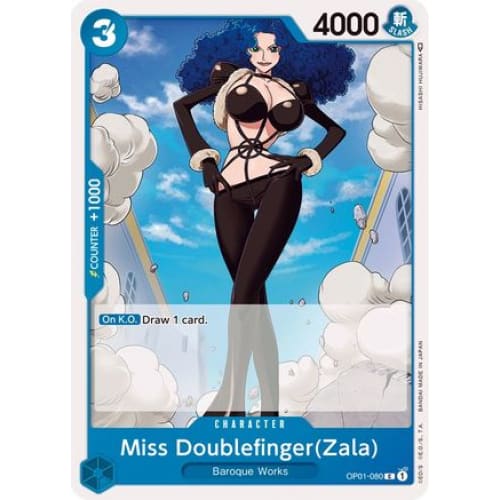 Miss Doublefinger (Zala) OP01-080 C Romance Dawn - Single