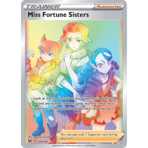 Miss Fortune Sisters (Secret) (209) Secret Rare Holofoil