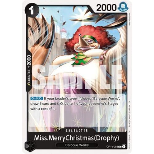 Miss.MerryChristmas(Drophy) OP14-088 C The Azure Sea’s