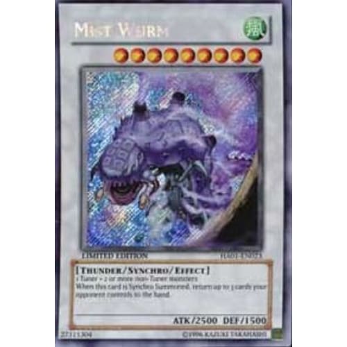 Mist Wurm (HA01-EN023) Secret Rare Unlimited - Single