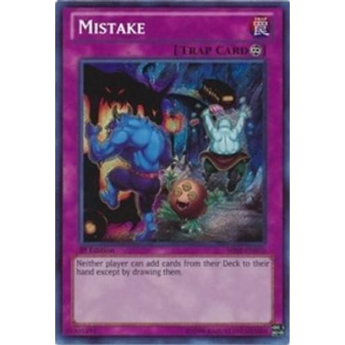 Mistake (SHSP-EN076) Secret Rare 1st Edition - Single