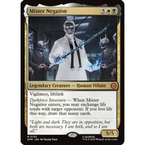 Mister Negative (SPM-135) Foil - Single