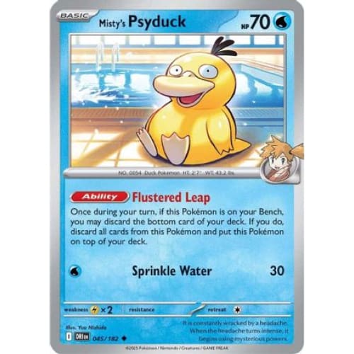 Misty’s Psyduck (45) Uncommon - Single